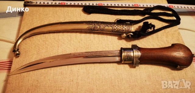 Луксозен марокански нож, кама, кумая. , снимка 8 - Антикварни и старинни предмети - 54209582