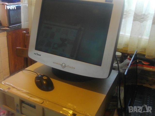 HP VECTRA VE Intel Pentium 200 MMX Серия 4 АНТИКА РЕТРО НАСТОЛЕН КОМПЮТЪР ОТ 90-те ГОДИНИ ОТЛИЧЕН, снимка 13 - За дома - 55285584