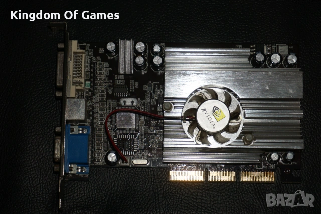 14 броя Тествани и Работещи Видео Карти AGP GeForce 256MB/Asus 256MB/Radeon 128MB/Gigabyte 64MB , снимка 6 - Видеокарти - 55087069