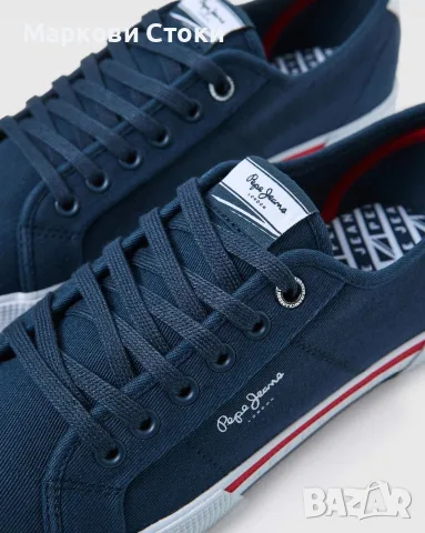 ✅ PEPE JEANS 🔝 BRADY MEN BASIC, снимка 4 - Маратонки - 55667143
