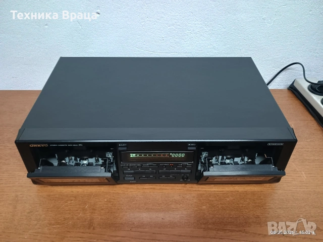 Onkyo TA-RW211 двукасетъчен стерео дек. Като нов! , снимка 6 - Ресийвъри, усилватели, смесителни пултове - 54478174