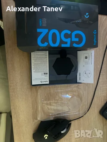 Гейминг мишка Logitech - G502 Hero, оптична, черна, снимка 6 - Клавиатури и мишки - 55539155