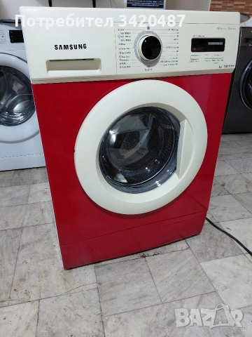 пералня SAMSUNG 9кг 1000об като нова. , снимка 3 - Перални - 55066536