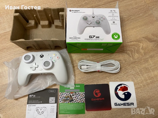 Чисто нов GameSir G7 SE за Xbox / PC – Без Стик Дрифт! + Подарък Game Pass