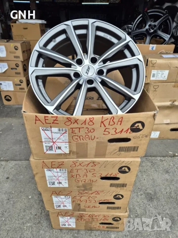 Джанти AEZ 18 цола , 5х112 , 8j ,et30, Mercedes Audi Vw Skoda, снимка 2 - Гуми и джанти - 54459795