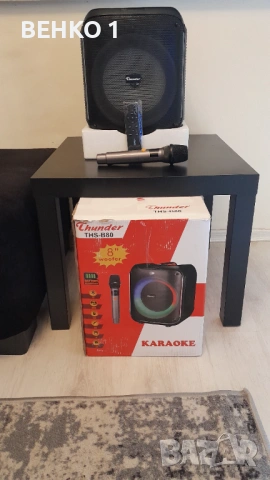 Караоке тонколона Thunder!, снимка 5 - Тонколони - 54008070