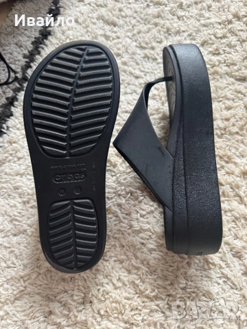 Crocs BROOKLYN FLIP W, снимка 6 - Чехли - 54807964