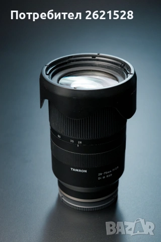 Обектив Tamron 28-75mm f/2.8 Di III - Sony E-mount