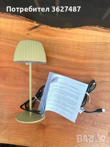 BRILO Rechargeable LED Lamp (акумулаторна настолна/декоративна LED лампа), снимка 2 - Лед осветление - 55451448