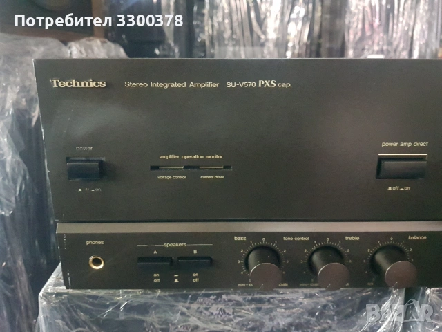 усилвател technics su.v570, снимка 2 - Ресийвъри, усилватели, смесителни пултове - 54956370