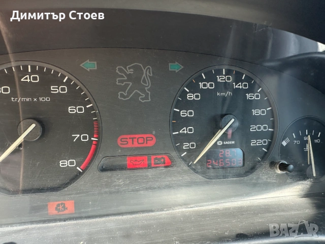 Peugeot 406 Газ/бензин, снимка 6 - Автомобили и джипове - 54921925