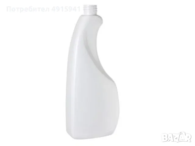 HDPE бутилка 750 мл, бяла, 28/410