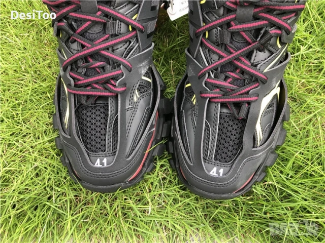 Balenciaga Track Sneaker "Black/Red/Yellow" , снимка 6 - Маратонки - 54359041