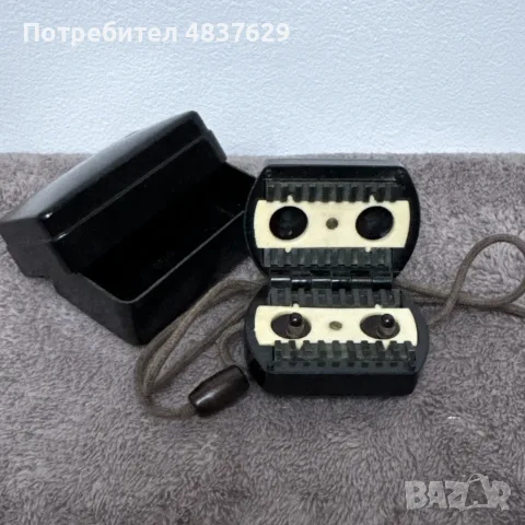 Рядко устройство за заточване на ножчета за бръснене (Чехословакия, армейско)