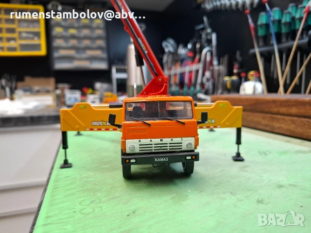 КамАЗ бетон помпа - конверсия, 1:43