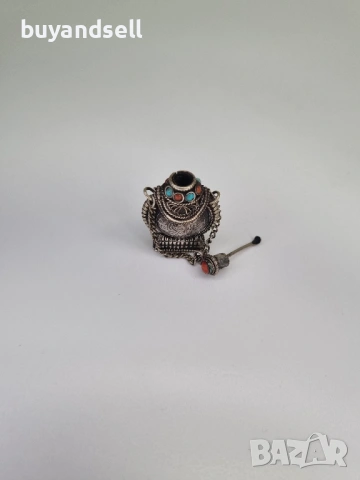 Стари сребърни бужута , снимка 2 - Антикварни и старинни предмети - 54227269