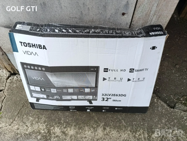 Смарт телевизор Toshiba 32 ЦЯЛ ЗА ЧАСТИ , снимка 7 - Телевизори - 54182402