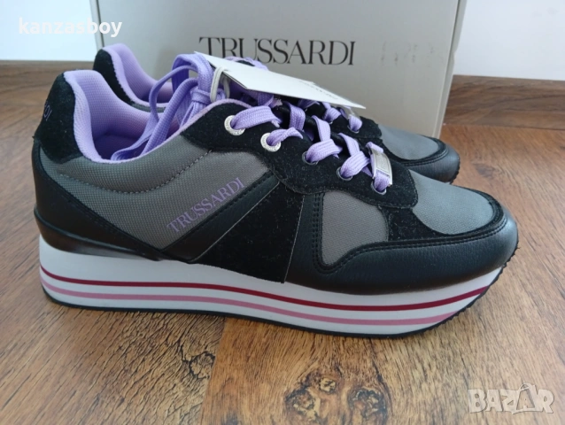 Trussardi women's sneakers - дамски маратонки р-р 39 НОВИ, снимка 4 - Маратонки - 54929785