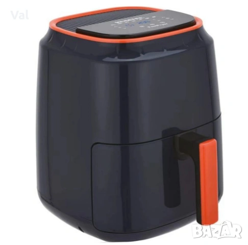 Фритюрник KUMTEL Airfryer с LED дисплей и сензорно управление, снимка 5 - Фритюрници - 54671577