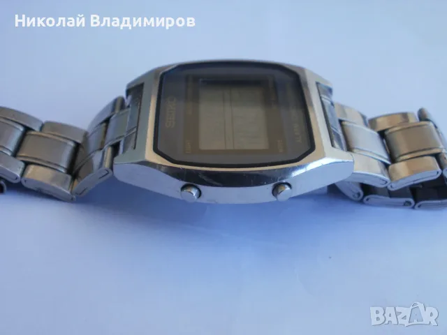 Дигитален Сейко Seiko Японски оригинален мъжки ръчен часовник, снимка 3 - Мъжки - 55507792