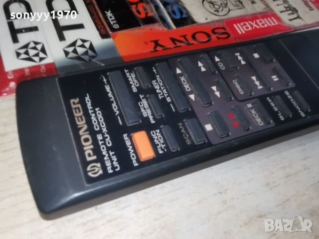PIONEER CU-XC001 AUDIO REMOTE-ВНОС SWISS 0205261901М, снимка 2 - Ресийвъри, усилватели, смесителни пултове - 54391372