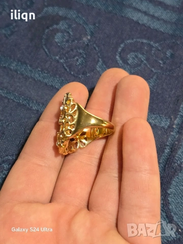 Пръстен с Позлата. Разгледайте и останалите ми обяви. , снимка 3 - Пръстени - 54017675