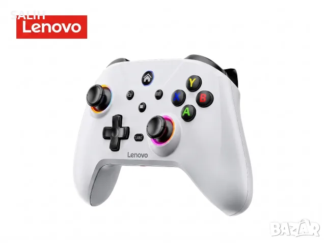 LENOVO S02 Безжичен Геймпад Контролер за PC, Switch, Android, iOS с Dual Hall, Turbo 3D, снимка 2 - Джойстици и геймпадове - 55656738
