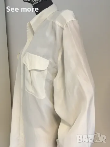 AVANTI 100% коприна дамска риза XL, снимка 3 - Ризи - 55672691