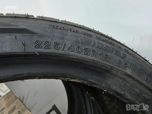 2бр летни гуми 225/40/19 ROTALIA L05306 , снимка 4 - Гуми и джанти - 53982259