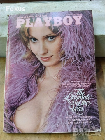 Старо колекционерско списание Плейбой Playboy Юни 1974 г.