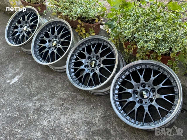 Джанти Style BBS RS 740 bmw e36 e39 e34 e46 e28, снимка 2 - Гуми и джанти - 54654464