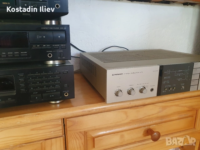 Продавам стерео усилвател Pioneer A-5, снимка 4 - Ресийвъри, усилватели, смесителни пултове - 54999863