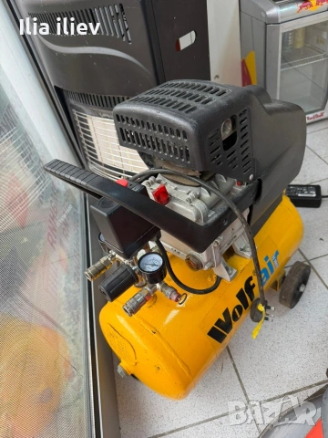 Компресор за въздух Wolf Air 25l, снимка 2 - Компресори - 54925403