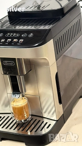 Кафемашина кафе автомат delonghi magnifica evo с гаранция, снимка 3 - Кафемашини - 54724425
