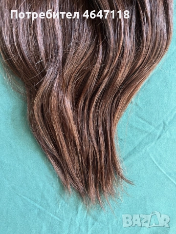 Diverso Hair - 100гр 55см естествена коса екстеншън  на клипс, снимка 3 - Аксесоари за коса - 55563088