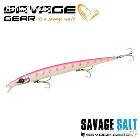 Savage Gear Barra Jerk 19cm 25g F – плуващ воблер за лаврак, лефер и паламуд, снимка 2 - Такъми - 55389057