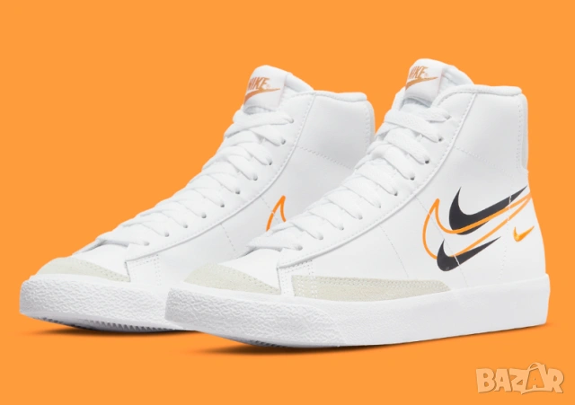 кецове  / маратонки Nike Blazer Mid '77  номер 37 ,5 , снимка 2 - Кецове - 54417844