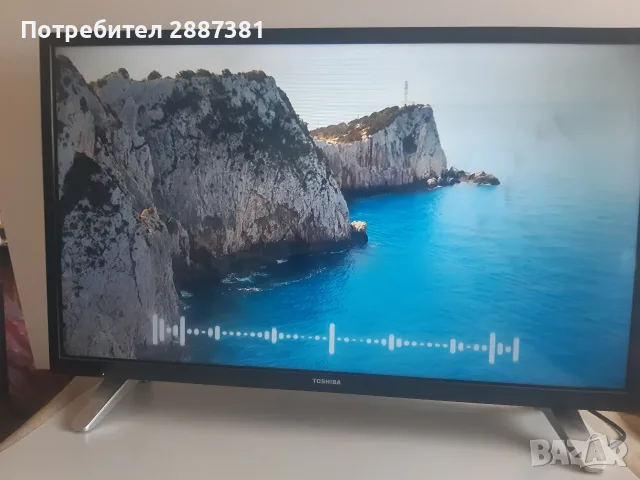 TOSHIBA 32W3663DG - Smart, Wi-Fi, Lan във отлично състояние