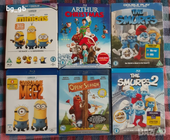 Disney и други анимации Blu-Ray филми, снимка 6 - Blu-Ray филми - 55058654
