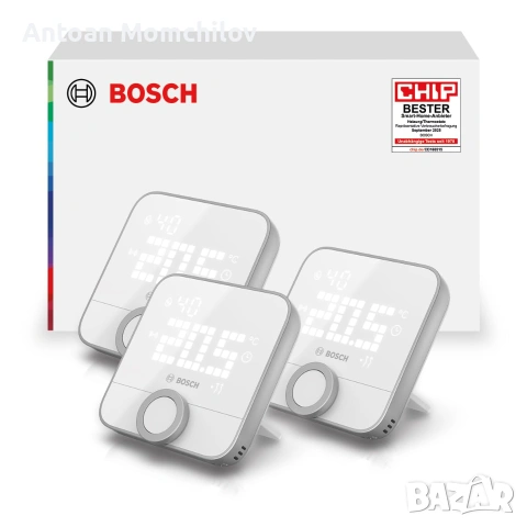 Стаен термостат Bosch Smart Home Room Thermostat II 3бр