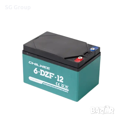 Продавам 4 бр. тягови гелови акумулатори Chilwee 6-DZF-12 (12V 12Ah) – за ел. триколка/велосипед