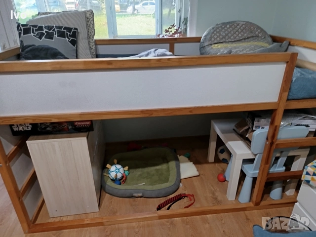 Детско легло IKEA Kura, снимка 3 - Спални и легла - 54697705