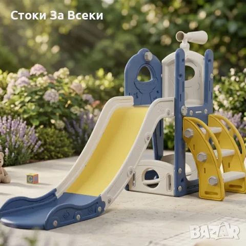 Самостоятелна детска пързалка 3 в 1 със стълба, снимка 2 - Други - 55310184