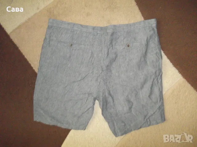 Ленени къси панталони DENIM Co.  мъжки,ХЛ, снимка 9 - Къси панталони - 55684022