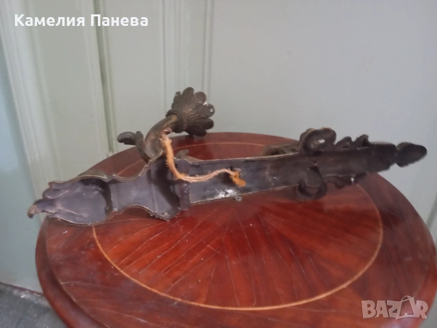 Бароков аплик за стена, снимка 7 - Лампи за стена - 55144351