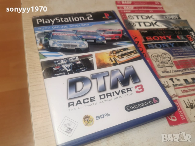 SONY PS2 GAME DTM RACE DRIVER 3 1606261231H1E3R, снимка 14 - Игри за PlayStation - 54924733