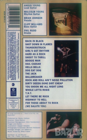 Видео касети VHS AC/DC, Alice Cooper, Beatles, Bonfire, цени в обявата, снимка 5 - Плейъри, домашно кино, прожектори - 55245037