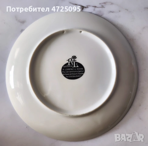 Винтидж чинии с птици, снимка 4 - Чинии - 54494966