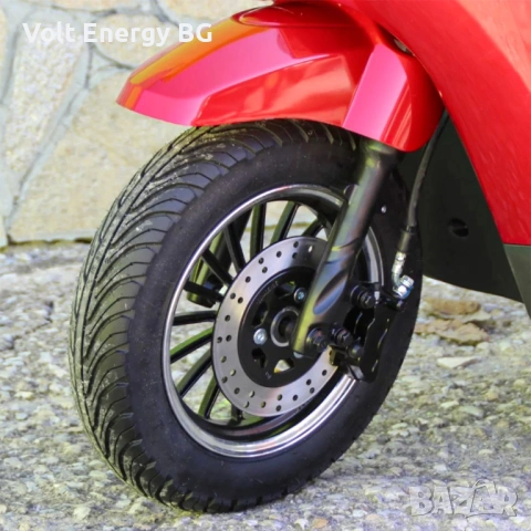 Премиум модел електрическа триколка за възрастни Max Motors FM1, 1500W, 60V, снимка 17 - Инвалидни скутери - 54887403