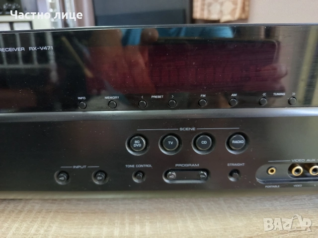 Ресивър "Yamaha"RX-V471, снимка 3 - Ресийвъри, усилватели, смесителни пултове - 55033732